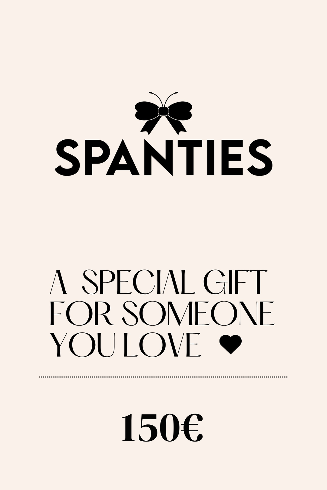 Spanties Digitale Geschenkkarte