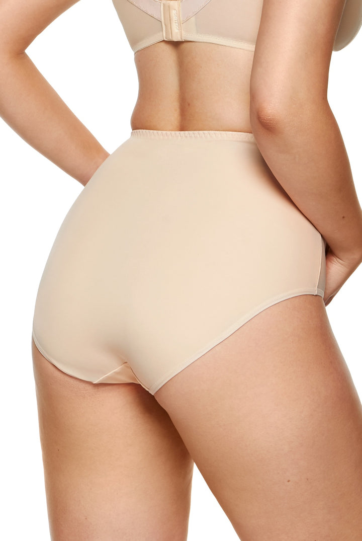 Zara Beige High Waist Shaping Panty