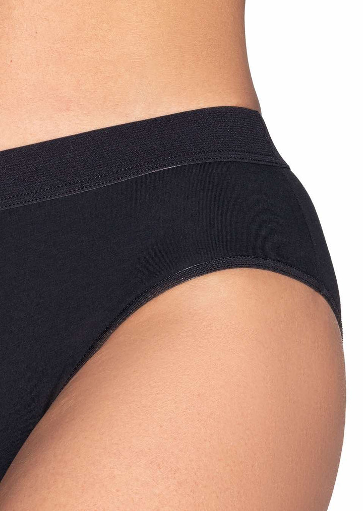 Alana Cotton Panty Triple-Pack – Black