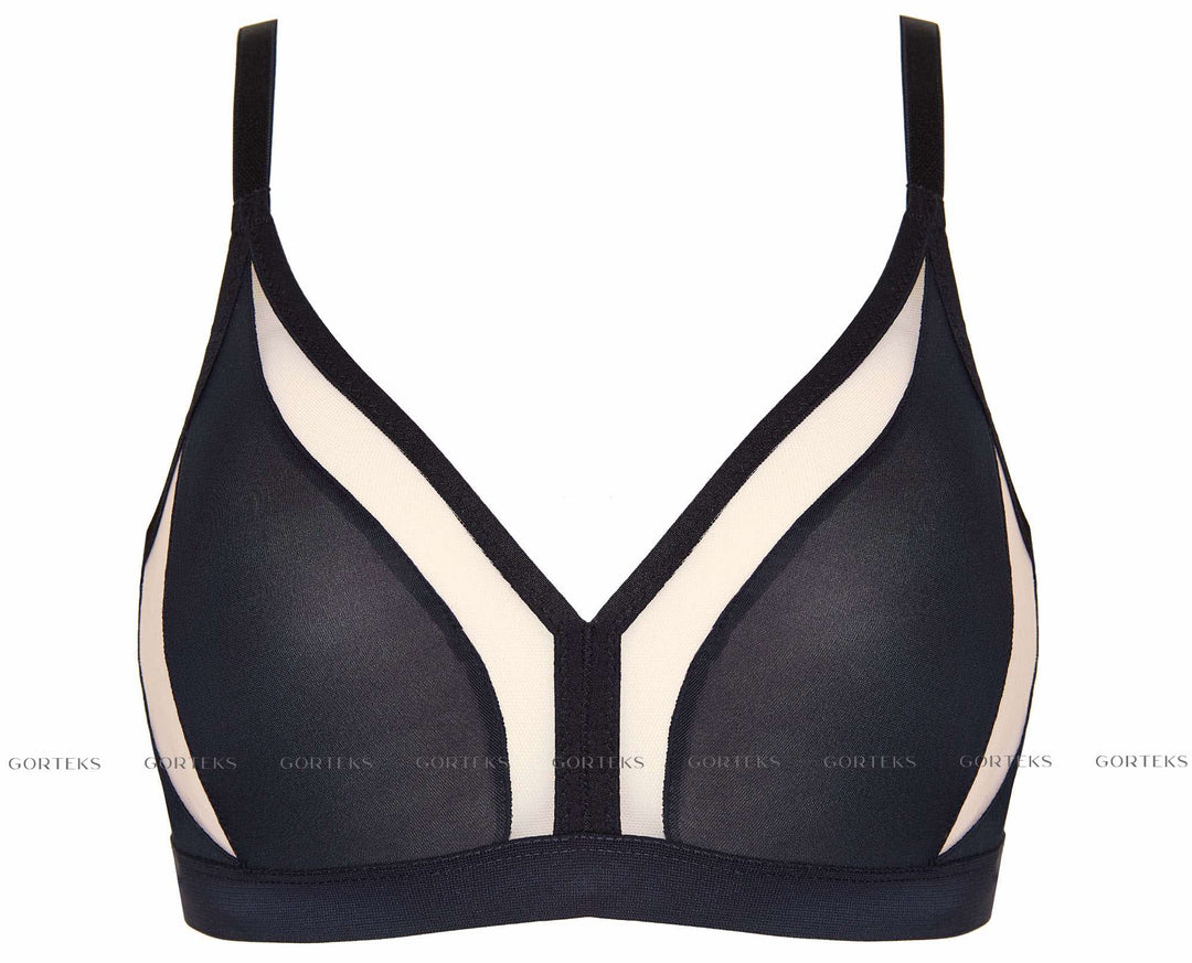 Merida Wireless Soft Bra – Black/Beige