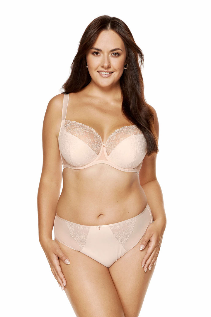 Charme Embroidered Panty – Elegant Floral Everyday Invisible Briefs