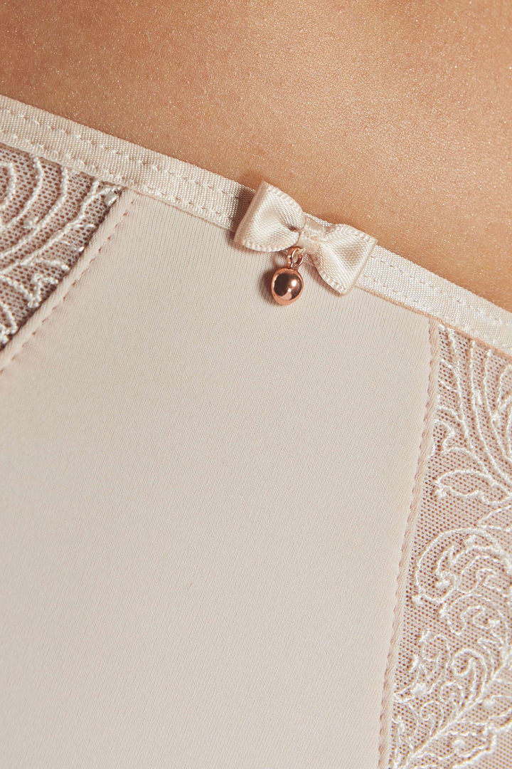 Charme Embroidered Panty – Elegant Floral Everyday Invisible Briefs