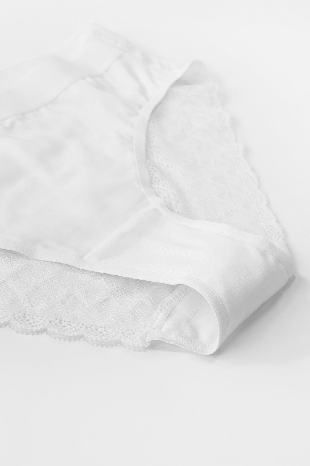 Cecily Baumwollslip mit Spitze am Rücken, 3er-Pack – Weiche, atmungsaktive Slips für jeden Tag