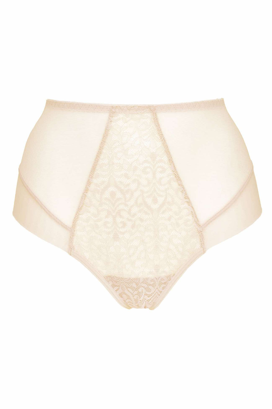 Gabi Beige High Waist Shaping Lace Panty Lingerie