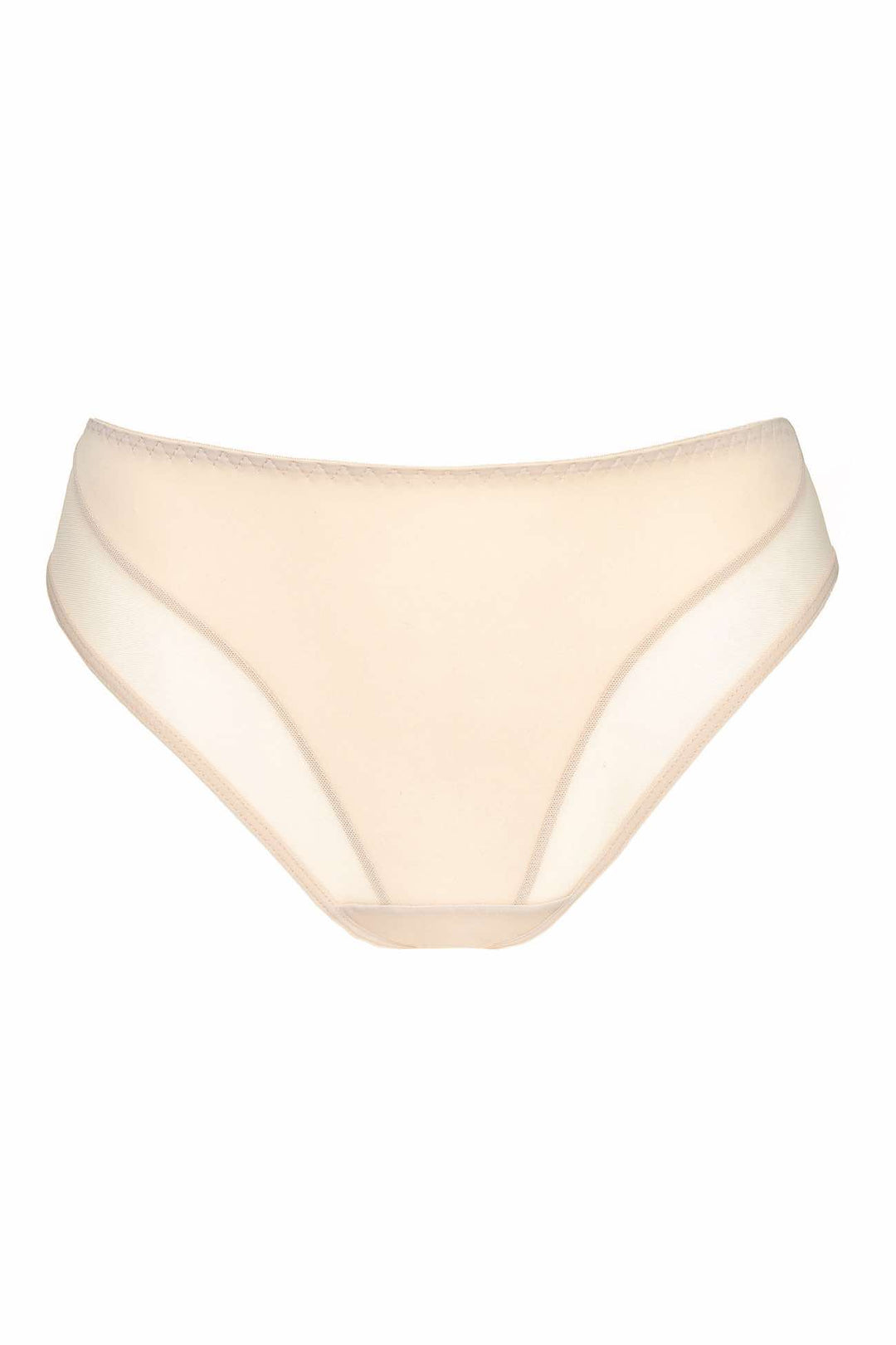 Zara Beige Smooth Brazilian Thong