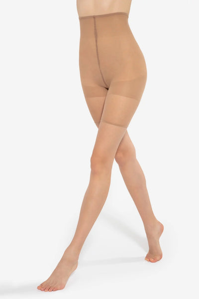 GATTA Anti Chafing Summer Shorts in daino – front view, soft thigh bands for chafe-free comfort
