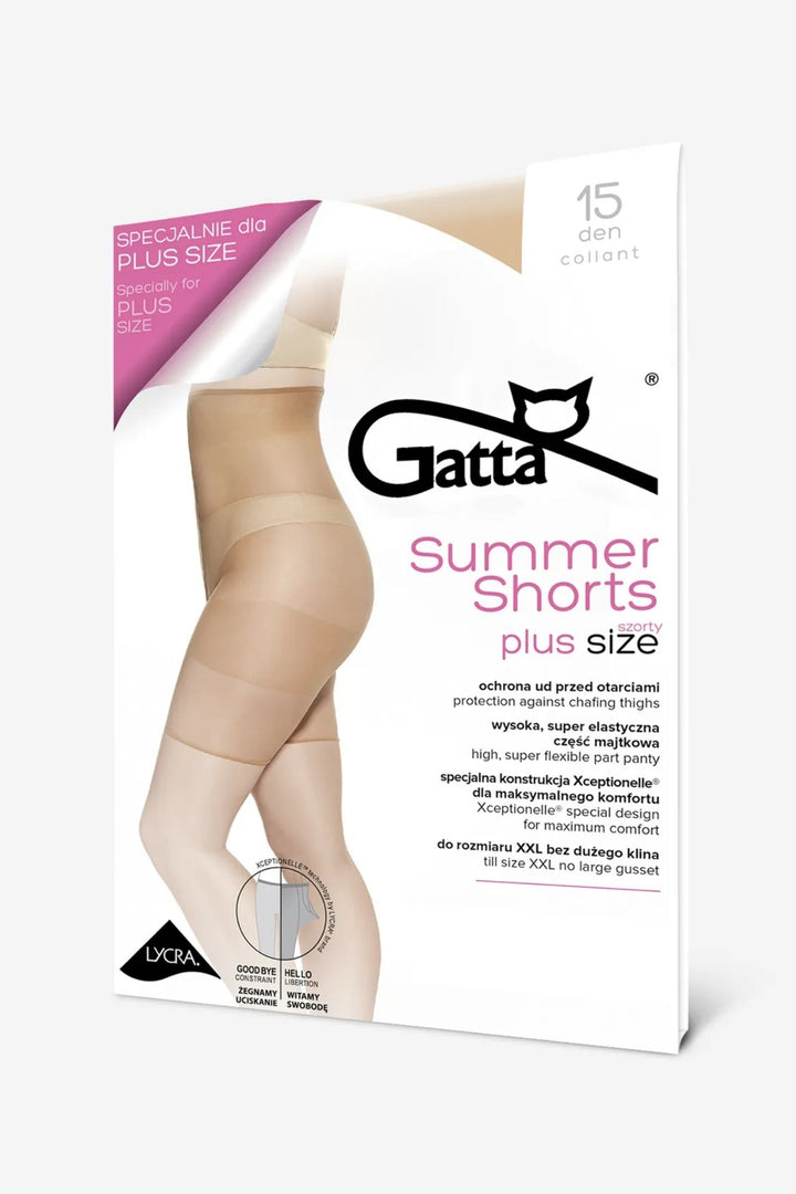 GATTA Anti Chafing Summer Shorts daino packaging – nude comfort shorts for summer wear
