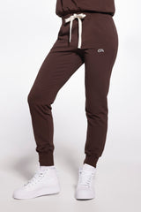 Women’s Loose Fit Cotton Sports Sweatpants with Elastic Waist & Drawstring
